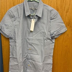 Parke and ronen new with tags mens short sleeve button up.